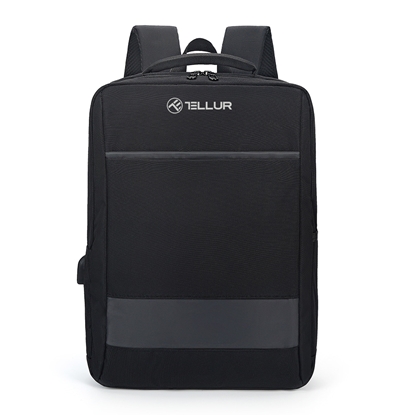 Изображение Tellur 15.6 Notebook Backpack Nomad with USB Port Black
