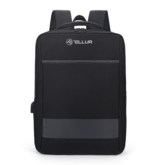 Picture of Tellur 15.6 Notebook Backpack Nomad with USB Port Black