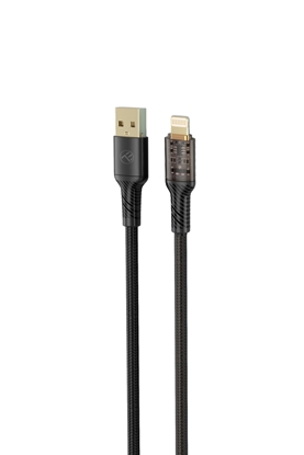 Изображение Tellur Data Cable USB to Lightning 2.4A 100cm Black