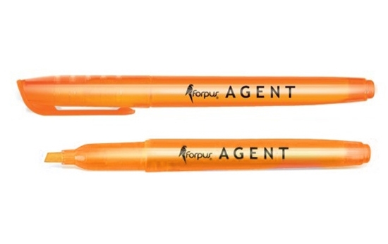 Picture of Textmarker Forpus Agent, 1-4 mm, Orange
