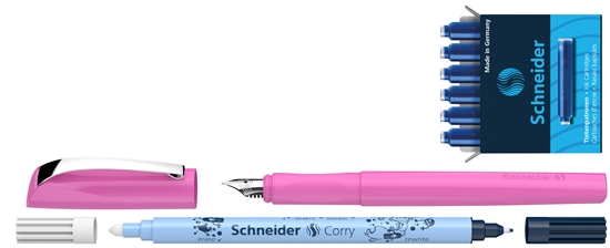Picture of Tintes pildspalva SCHNEIDER ar maināmiem kārtridžiem Ceod Color, dažādas krāsas