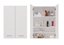 Изображение Topeshop POLA MINI DD BIEL bathroom storage cabinet White