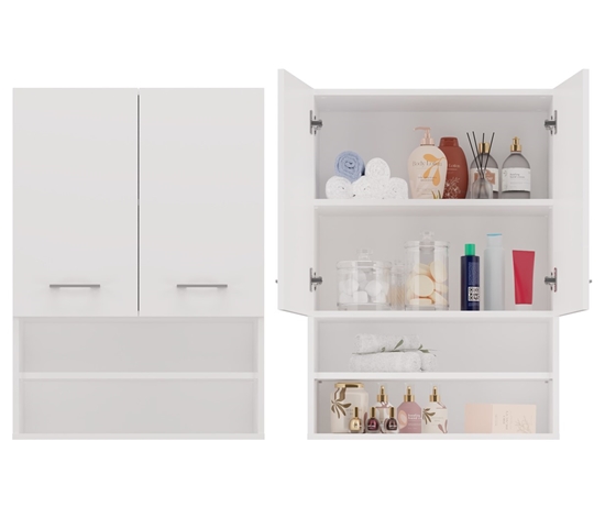 Picture of Topeshop POLA MINI DK BIEL bathroom storage cabinet White