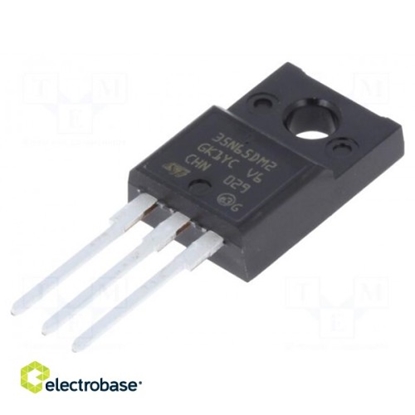 Изображение Tranzistors: N-MOSFET | MDmesh™ DM2 | vienpolārs | 650V | 20A | Idm: 90A