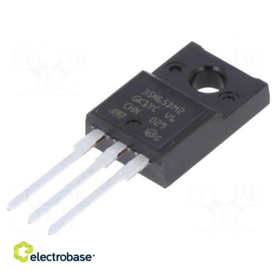 Изображение Tranzistors: N-MOSFET | MDmesh™ DM2 | vienpolārs | 650V | 20A | Idm: 90A