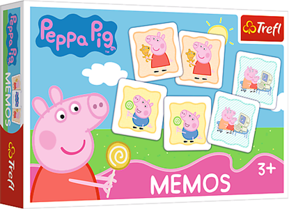 Изображение TREFL PEPPA PIG Žaidimas Memo "Peppa“