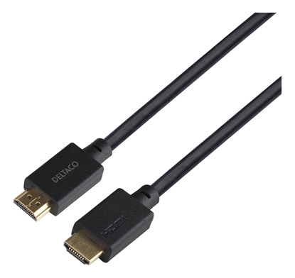 Picture of Kabelis DELTACO HU-50-LSZH ULTRA High Speed HDMI 48Gbps,5m,juodas