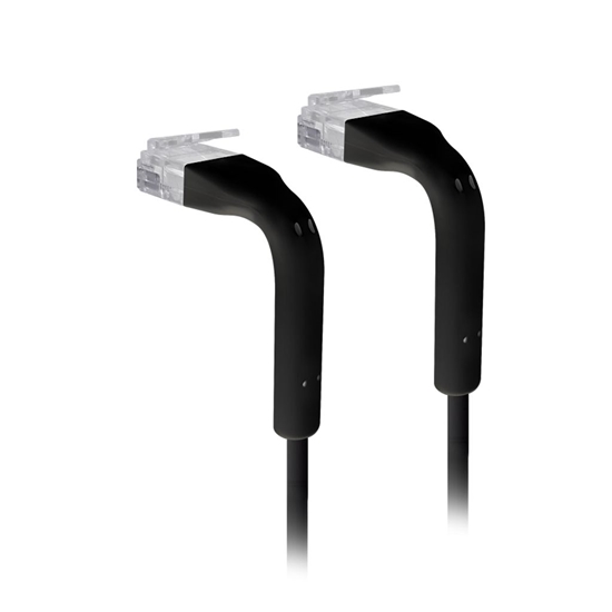 Изображение UBIQUITI ULTRA-THIN PATCH CABLE WITH BENDABLE BOOTS DESIGNED FOR INSTALLATION FLEXIBILITY / BLACK / 0.1 M (50-PACK)