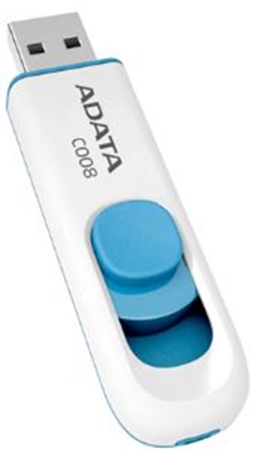 Изображение USB raktas ADATA C008 16GB, baltas-mėlynas