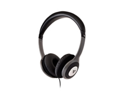 Attēls no V7 DELUXE 3.5MM STEREO HEADPHONES W/VOL CONTROL 1.8M CABLE IN