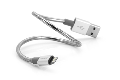 Attēls no Verbatim Lightning Stainless Steel Sync & Charge Cable 100cm Silver