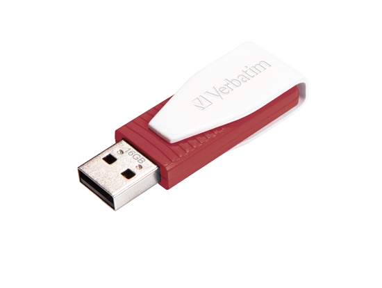 Изображение Verbatim Store 'n' Go Swivel USB flash drive 16 GB USB Type-A 2.0 Red