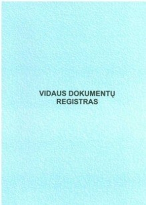 Picture of Vidaus dokumentų registracijos žurnalas, A4 (48) 0720-039