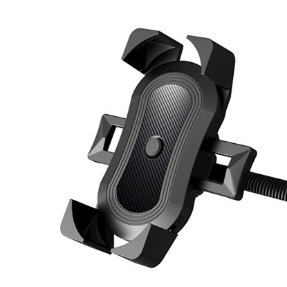 Picture of XO C51 Bike - Moto - Scooter - Quad frame fix Smartphone Holder with Rotation adust Black