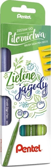 Picture of Zestaw pisaków do kaligrafii 4 kolory