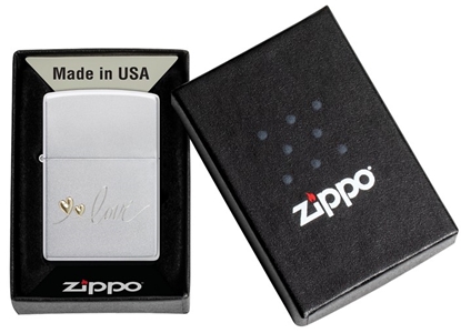 Picture of Zippo Lighter 48725 Love Design