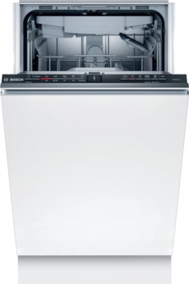 Picture of BOSCH Built-In Dishwasher SPV2XMX01E, Energy class F, 45 cm, Home Connect, EcoSilence, 5 programs, Aqua stop, Led Spot