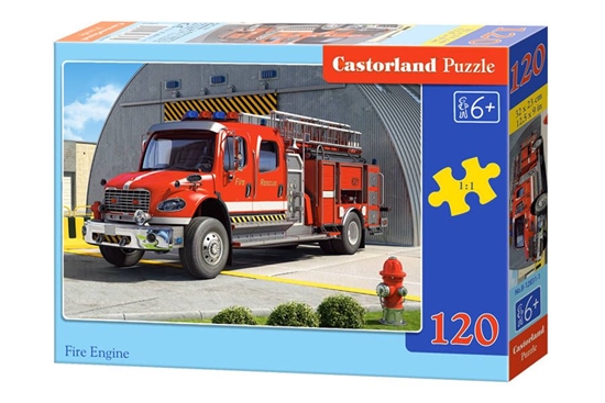 Picture of Dėlionė Castorland Fire Engine, 120 dalių