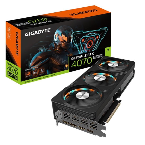 Picture of Gigabyte GAMING GeForce RTX 4070 SUPER OC 12G NVIDIA 12 GB GDDR6X
