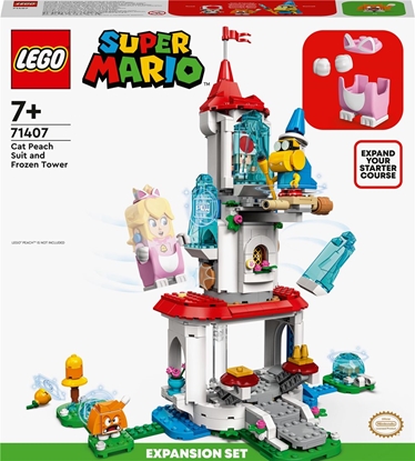Picture of LEGO Super Mario 71407 Cat Peach Suit Frozen Tower Exp.