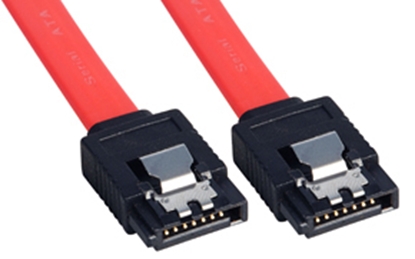 Attēls no Lindy , 0.5m SATA cable Red