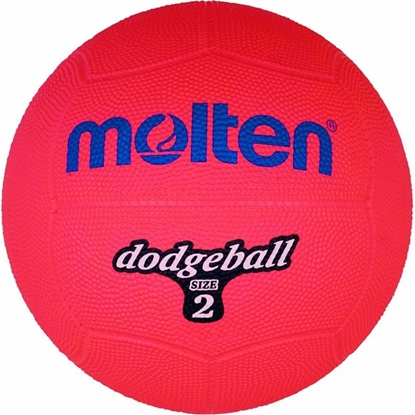 Attēls no Tautas bumba Molten DB2-R dodgeball size 2 HS-TNK-000009446