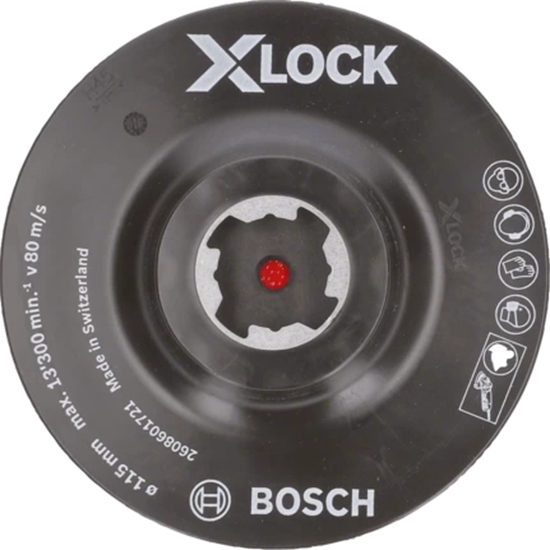 Изображение Bosch 2 608 601 721 angle grinder accessory Backing pad