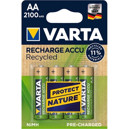 Attēls no Varta Recycled AA 2100mAh Rechargeable battery Nickel-Metal Hydride (NiMH)