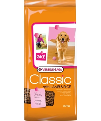 Picture of VERSELE-LAGA Classic Lamb & Rice - dry dog food - 20 kg