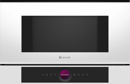 Attēls no Bosch Serie 8 BFL7221W1 microwave Built-in Solo microwave 21 L 900 W White