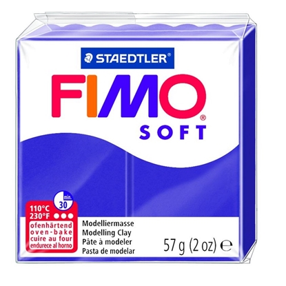 Attēls no Cietējoša modelēšanas masa FIMO SOFT, 57 g, plūmju krāsa (plum)