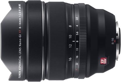 Picture of Fujinon XF 8-16mm f/2.8 R LM WR lens