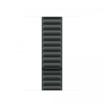 Изображение Pasek karbowany magnetyczny w kolorze wiecznej zieleni do koperty 41 mm - rozmiar M/L