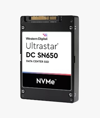 Attēls no SSD Western Digital Ultrastar DC SN650 15.36TB U.3 NVMe PCIe 4.0 WUS5EA1A1ESP5E3 (1 DWPD) ISE