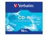 Изображение 1x10 Verbatim CD-R 80 700MB 52x Data Life Slim Case
