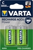 Picture of 1x2 Varta Rechargeable Accu C Ready2Use NiMH Baby 3000 mAh