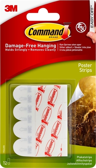 Picture of 3M poster strips Command 12pcs