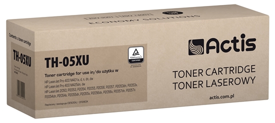 Изображение Actis TH-05XU Toner Universal (replacement for HP 05X CE505X, CF280X, Standard; 7200 pages; black)