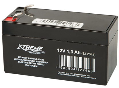 Picture of Akumulator żelowy 12V 1.3Ah XTREME