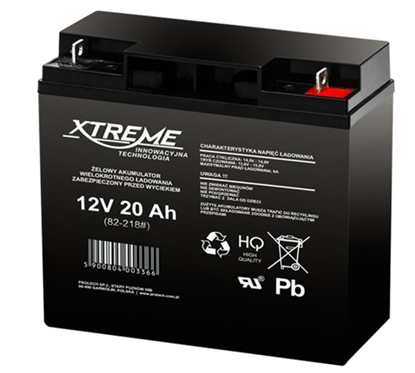 Picture of Akumulator żelowy 12V 20Ah XTREME