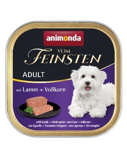 Изображение ANIMONDA Vom Feinsten Adult Lamb and whole grain - wet dog food - 150g