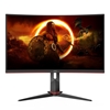 Picture of AOC CQ27G2S/BK computer monitor 68.6 cm (27") 2560 x 1440 pixels Quad HD Black, Red