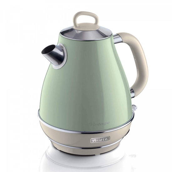 Изображение Ariete 00C286904AR0 electric kettle 1.7 L 2000 W Chrome, Green, White