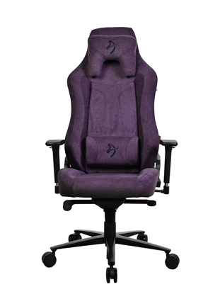 Изображение Arozzi | Frame material: Metal; Wheel base: Aluminium; Upholstery: Soft Fabric | Arozzi | Gaming Chair | Vernazza SoftFabric | Purple