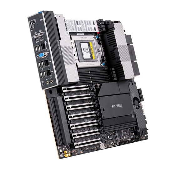 Picture of ASUS PRO WS WRX90E-SAGE SE AMD WRX90 Socket sTR5 EEB motherboard for workstations