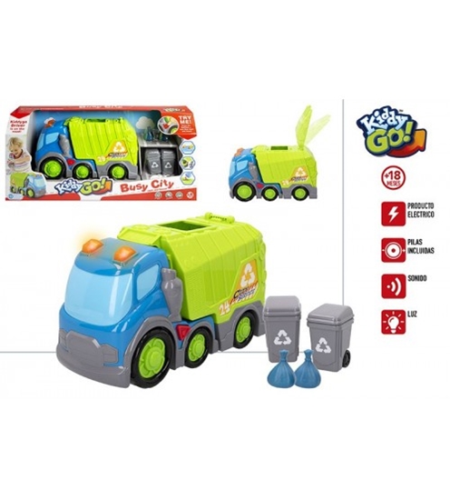 Picture of Auto atkritumu automašīna (gaisma, skaņa) 30 cm CB46606