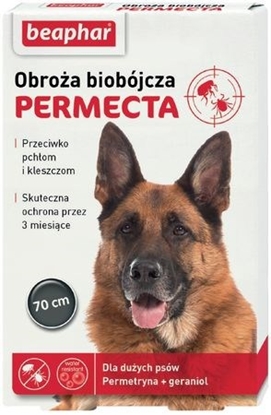 Attēls no Beaphar biocidal collar for large dogs - 70 cm