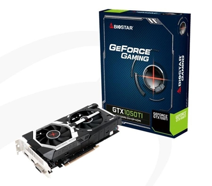 Attēls no Biostar GeForce GTX1050 NVIDIA GeForce GTX 1050 4 GB GDDR5