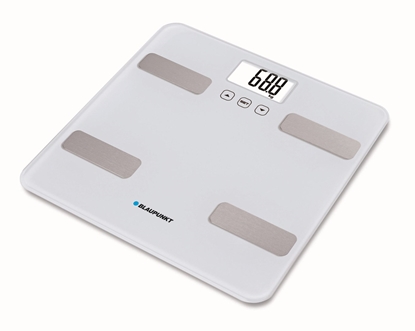 Picture of Blaupunkt BSM501 Square White Electronic personal scale