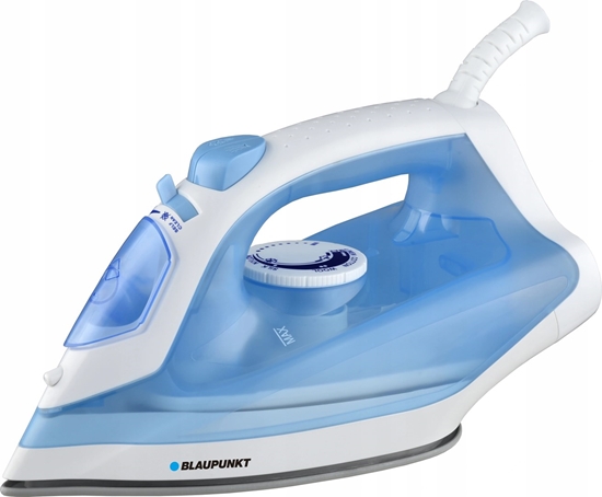Picture of Blaupunkt HSI201BL iron Steam iron Stainless steel soleplate Blue,White 2000 W